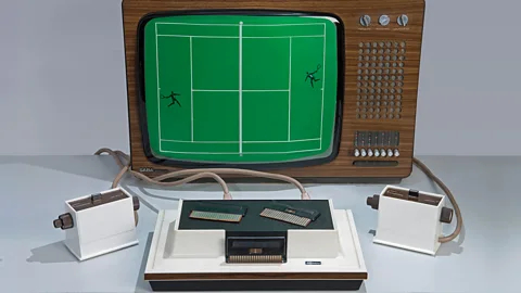 The Magnavox Odyssey, the first ever video game console.